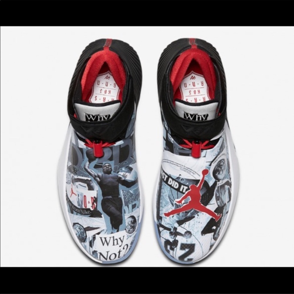 Air Jordan Westbrook Zero.1 Why Not MIRROR IMAGE - Picture 3 of 4